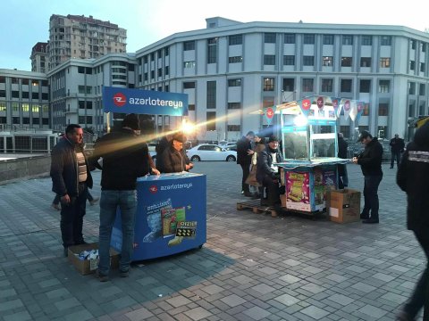 Lotoreya satışı məntəqəsindən 90 bilet oğurlandı