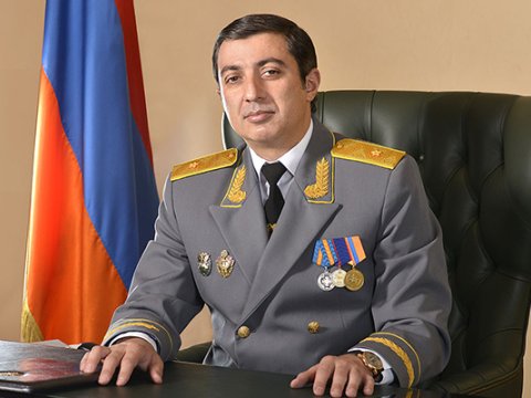 Erməni general Moskvada saxlanıldı