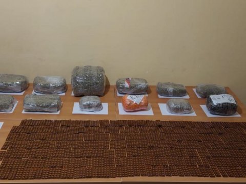 İrandan Azərbaycana narkotik keçirilməsinin qarşısı alındı