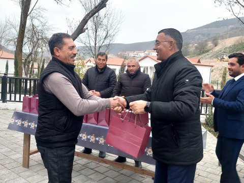 Zabuxa köçürülən ailələrə mənzillərinin açarları verildi