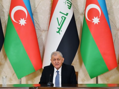 Azərbaycan üçün yeni mühit yaratmalıyıq - İraq Prezidenti