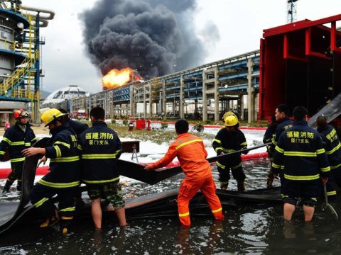Çində fabrikdə yanğın - 7 nəfər öldü
