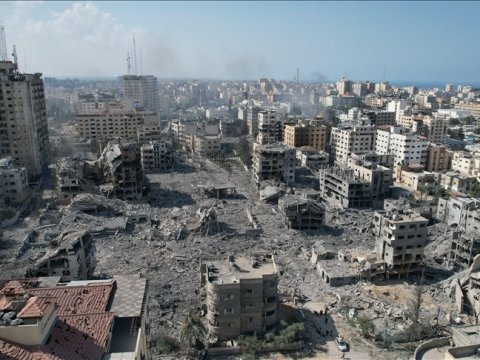 Qəzzada xəstəxana yaxınlığında PARTLAYIŞ