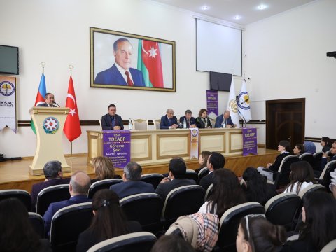Gəncə Dövlət Universitetində beynəlxalq konfrans keçirilib - FOTO