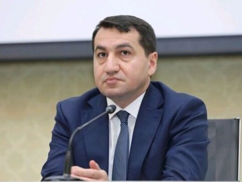 Hikmət Hacıyevdən Ermənistanın mina terroru ilə bağlı paylaşım - FOTO
