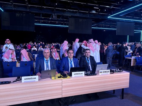 Nümayəndə heyətimiz Ümumdünya Radiorabitə Konfransında - FOTO