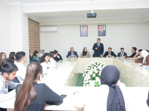 Tələbələr mediasiya ilə bağlı maarifləndiriliblər - FOTO