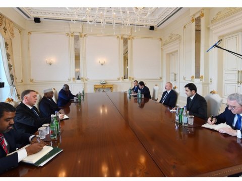 İlham Əliyev İƏT-in Baş katibini qəbul edib