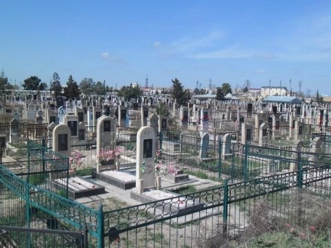 Qəbiristanlıqdan oğurluq edən şəxs saxlanıldı