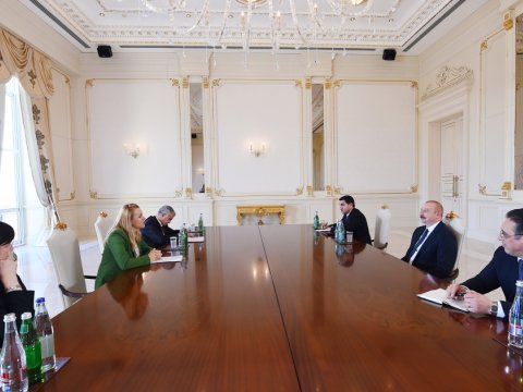 Prezident BMT-nin Avropa üzrə İqtisadi Komissiyasının icraçı katibini qəbul etdi