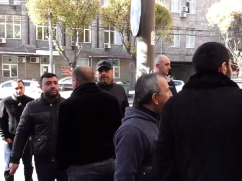 Ermənistan hökuməti qarşısında DAHA BİR AKSİYA