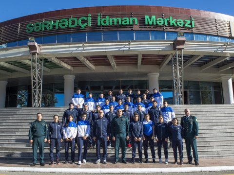 “Sərhədçi”də Azərbaycan nümayəndə heyəti ilə görüş - FOTOLAR
