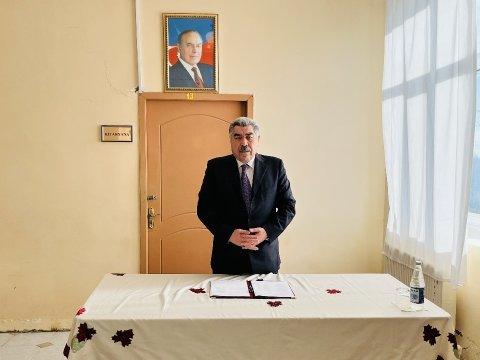 Hacıqabulun Qızılburun kəndində səyyar qəbul - FOTO