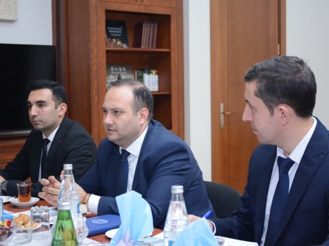 İlahiyyat İnstitutu Qazaxıstanın bu institutu ilə əlaqələr qurur - FOTO