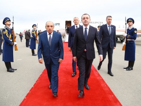Qaribaşvili Azərbaycana gəldi - FOTO (YENİLƏNİB)