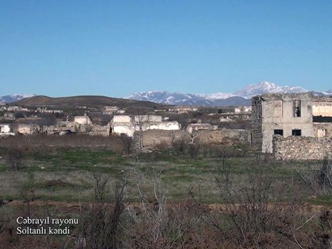 Cəbrayılın Soltanlı kəndinin təməli qoyuldu