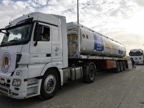 Qəzzaya gündə 130 min litr dizel yanacağı veriləcək