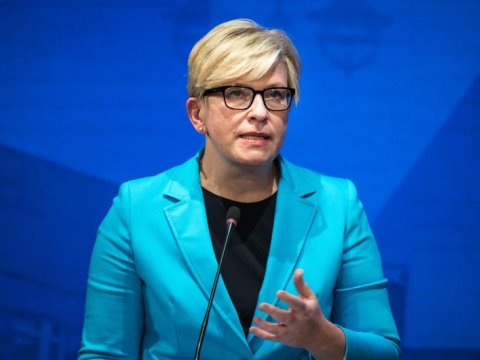 Litvanın Baş naziri Ukraynada səfərdədir