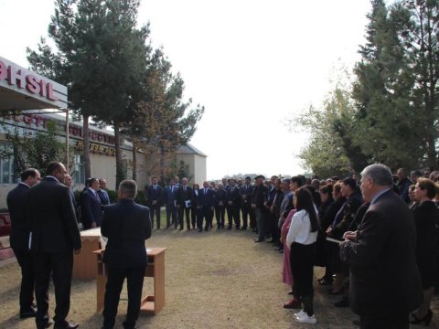 Goranboyun Eyvazlılar kəndində səyyar qəbul keçirilib - FOTO