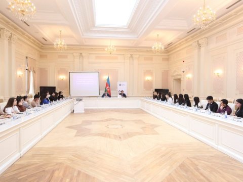 Ali Məhkəmə və MEDİA tələbələr üçün seminar keçirdi - FOTO