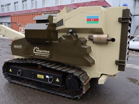 Azərbaycan Ukraynaya minatəmizləmə maşınları GÖNDƏRDİ