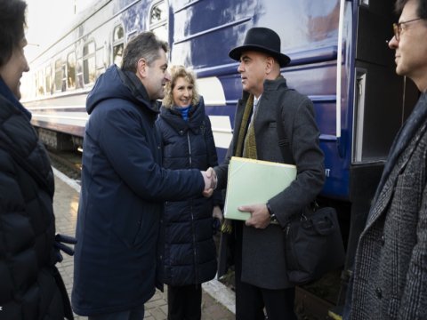 İsveçrə Prezidenti Ukraynaya GƏLDİ