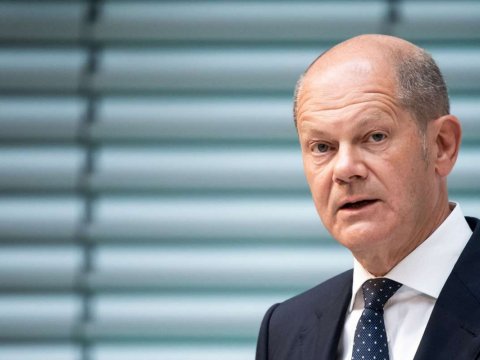 Ukraynanı dəstəkləməyə davam edəcəyik - Kansler