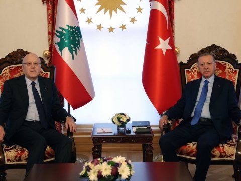 Nəcib Mikati Ankaraya gəldi 