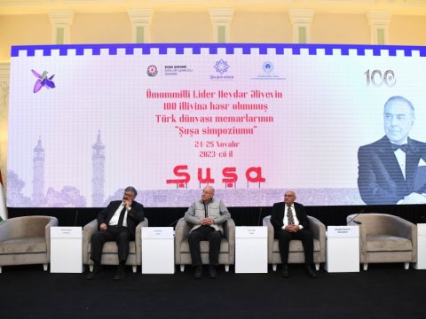 Türk dünyası memarlarının Şuşa simpoziumu başa çatıb - FOTO