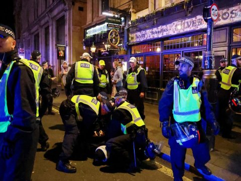 Londonda Fələstinə dəstək aksiyası - SAXLANILANLAR VAR