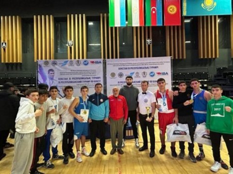 Boksçularımız beynəlxalq turnirdə 4 medal qazanıblar
