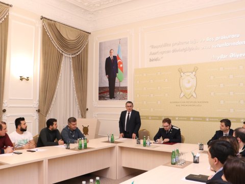 Baş Prokurorluqda media nümayəndələri üçün təlim keçirdi