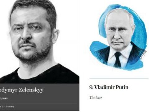 Zelenski Avropanın ən nüfuzlu adamı seçildi - Siyahıda Putin də var...