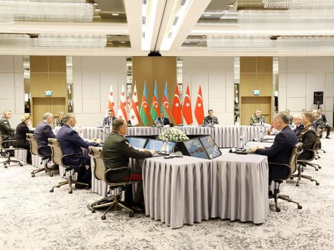 Nazirlərin üçtərəfli Bakı görüşü yekunlaşdı - Protokol imzalandı