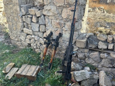 Qubadlıda silah-sursat aşkarlandı