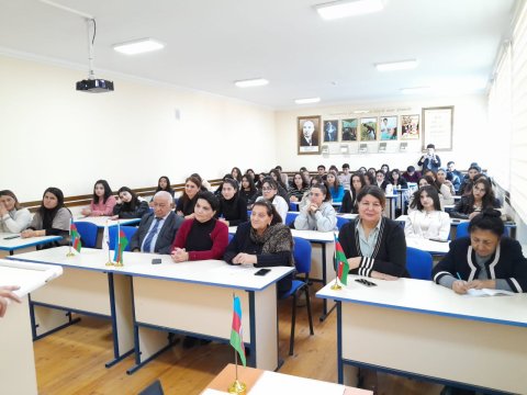 Gəncə Dövlət Universitetində Qərbi Azərbaycana qayıdış müzakirə olundu