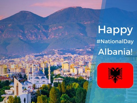 Rəsmi Bakı Albaniyanı təbrik etdi