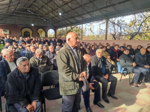Goranboyun Göynüyən kəndində səyyar qəbul keçirilib - FOTO