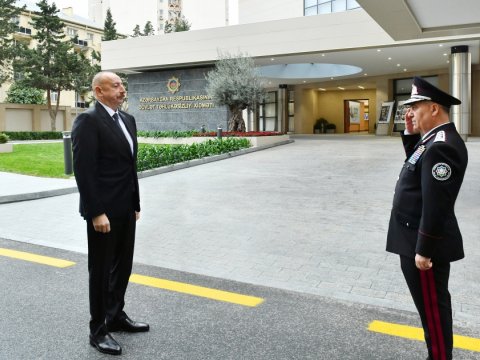 Prezident DTX-nin yeni binasının açılışında - FOTO