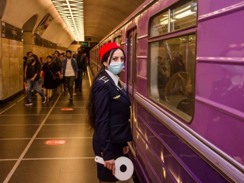 Yaşlı kişi metroda öldü