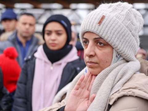 Qəzzadan qaçqınlar Çeçenistana gəldi