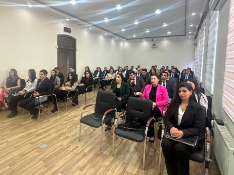 Vəkilliyə namizədlərə təlimlər keçirilir - FOTO