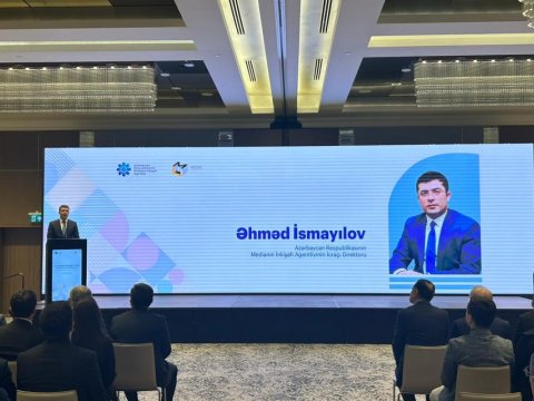 “MEDİAlab” layihəsi çərçivəsində hesabat konfransı keçirildi - FOTOLAR