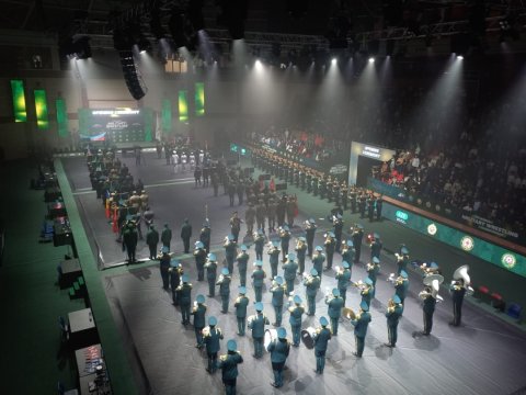 Hərbçilər arasında dünya çempionatının açılışı oldu