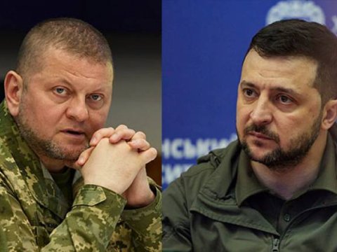 Zelenski ilə Zalujnı arasında ziddiyyət açıq müstəviyə keçib