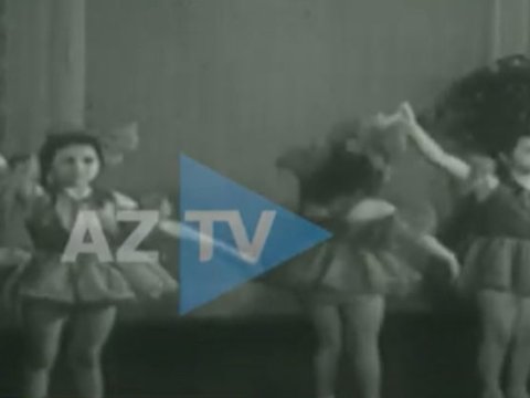 1950-ci illərdə xoreoqrafiya dərnəyinin festivala hazırlığı - VİDEO