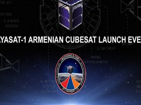 Ermənistanın ilk yerli peyki kosmosa buraxıldı - YENİLƏNİB