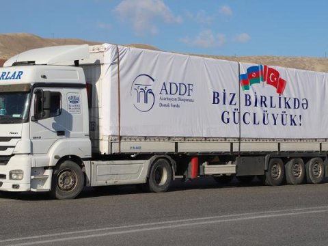 Azərbaycan Türkiyənin zəlzələ bölgəsinə yardımı DAVAM ETDİRİR
