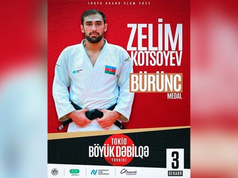 Cüdoçularımız Böyük Dəbilqədə 3 medal QAZANDILAR