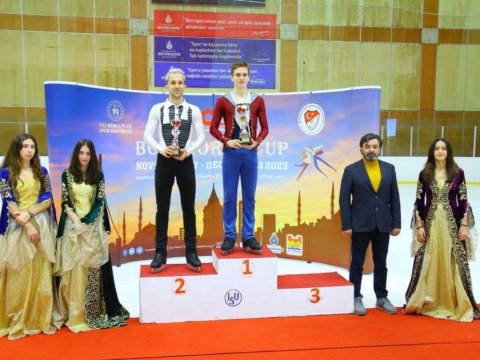 İdmançımız beynəlxalq yarışda 1-ci yeri qazandı